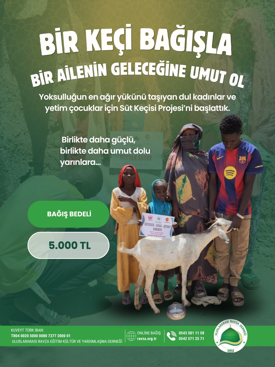 Bir keçiyle değişen hayatlara şahit ol!